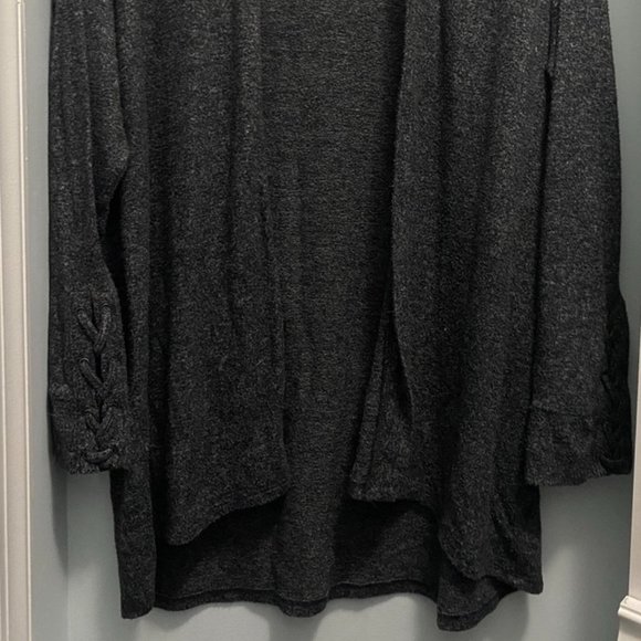 AE Soft & Sexy Plush Cardigan - Gray - Picture 2 of 5